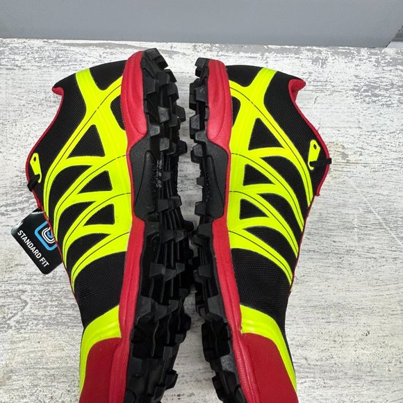Inov-8 X-Talon 200 (Unisex): Conquer Trails with Black/Red/Neon Yellow Power - Picture 6 of 8